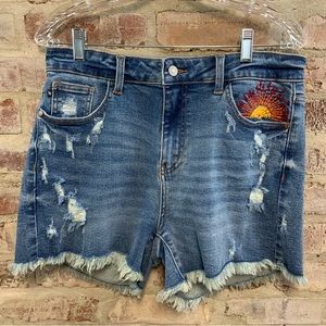 Judy blue cutoffs jean shorts XL